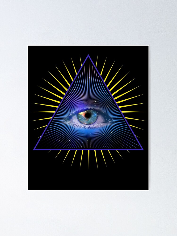 All Seeing Eye Of Providence Mystic Psychic Meditation Illuminati