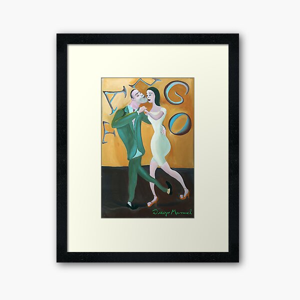 Vista previa del artículo con la obra «Baile de tango 3», diseñado y vendido por Diego Manuel Rodriguez.