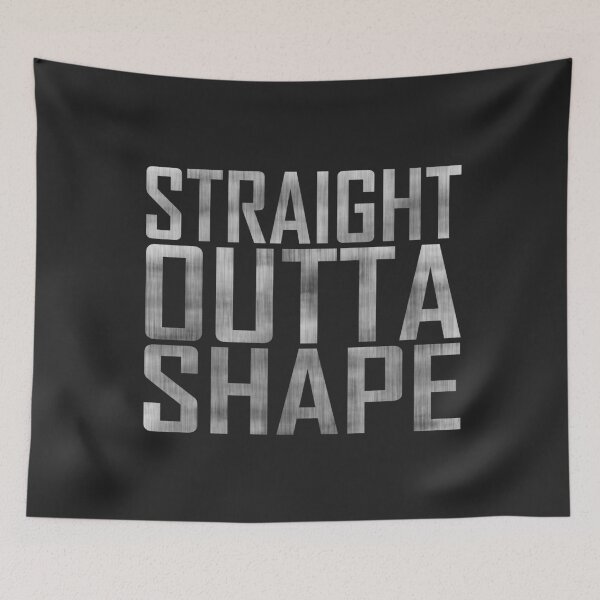Artikelvorschau, STRAIGHT OUTTA SHAPE VINTAGE entworfen und verkauft von fatshirt.
