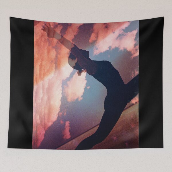 Item preview, Yoga pilates analog film 35mm double exposure nature clouds photo designed and sold by edwardolive.
