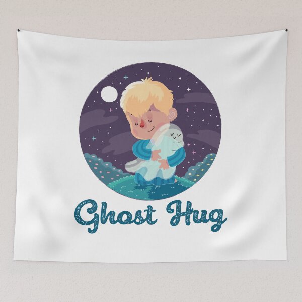 Item preview, Adorable Ghost Hugs - Boy designed and sold by StedeBonnet.