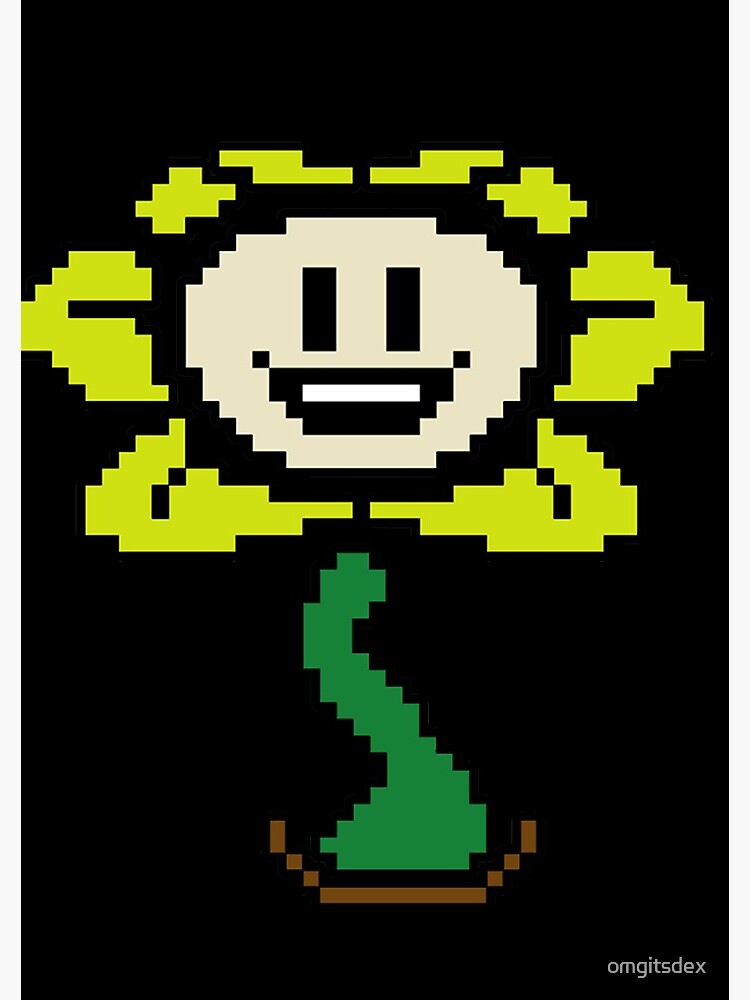 Winking Flowey - Undertale Spiral Notebook for Sale by ramblingskeptic