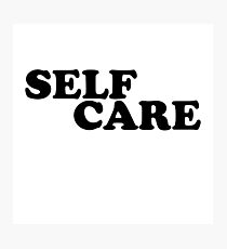 self care Photographic Print