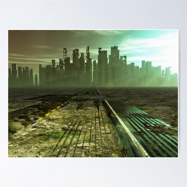 Item preview, Post-apocalyptic city designed and sold by rolffimages.