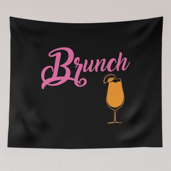 Aperçu de l'œuvre Brunch Girls Mignonne Rose Mimosas Cocktails Mom créée et vendue par Bronby.