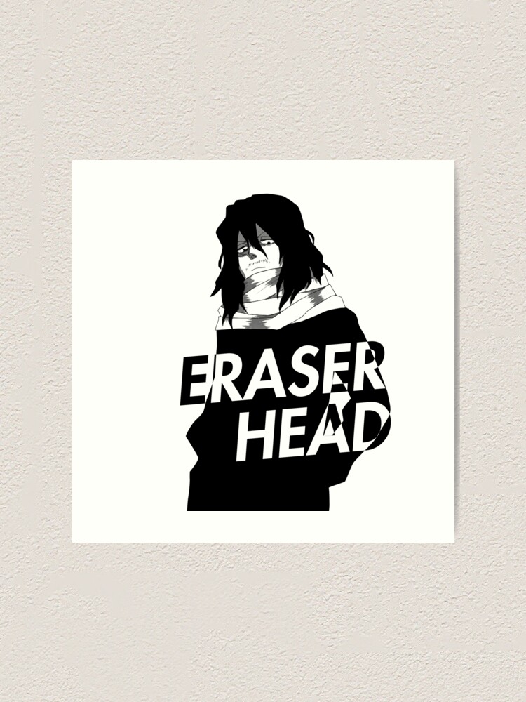 My Hero Academia Eraserhead Shouta Aizawa Anime Art Print Prints