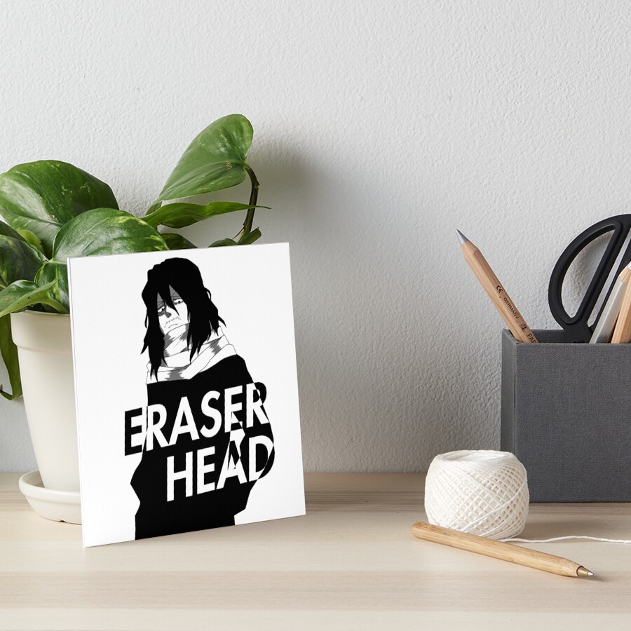 "Eraserhead Boku no Hero (Shota Aizawa)" Art Board Print for Sale by