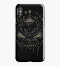 Black Cat Cult iPhone Case