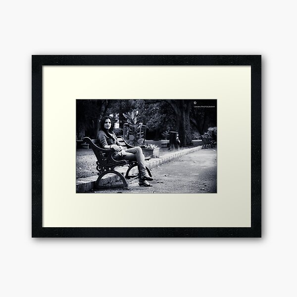 Sherry Sherry Lady Framed Art Print