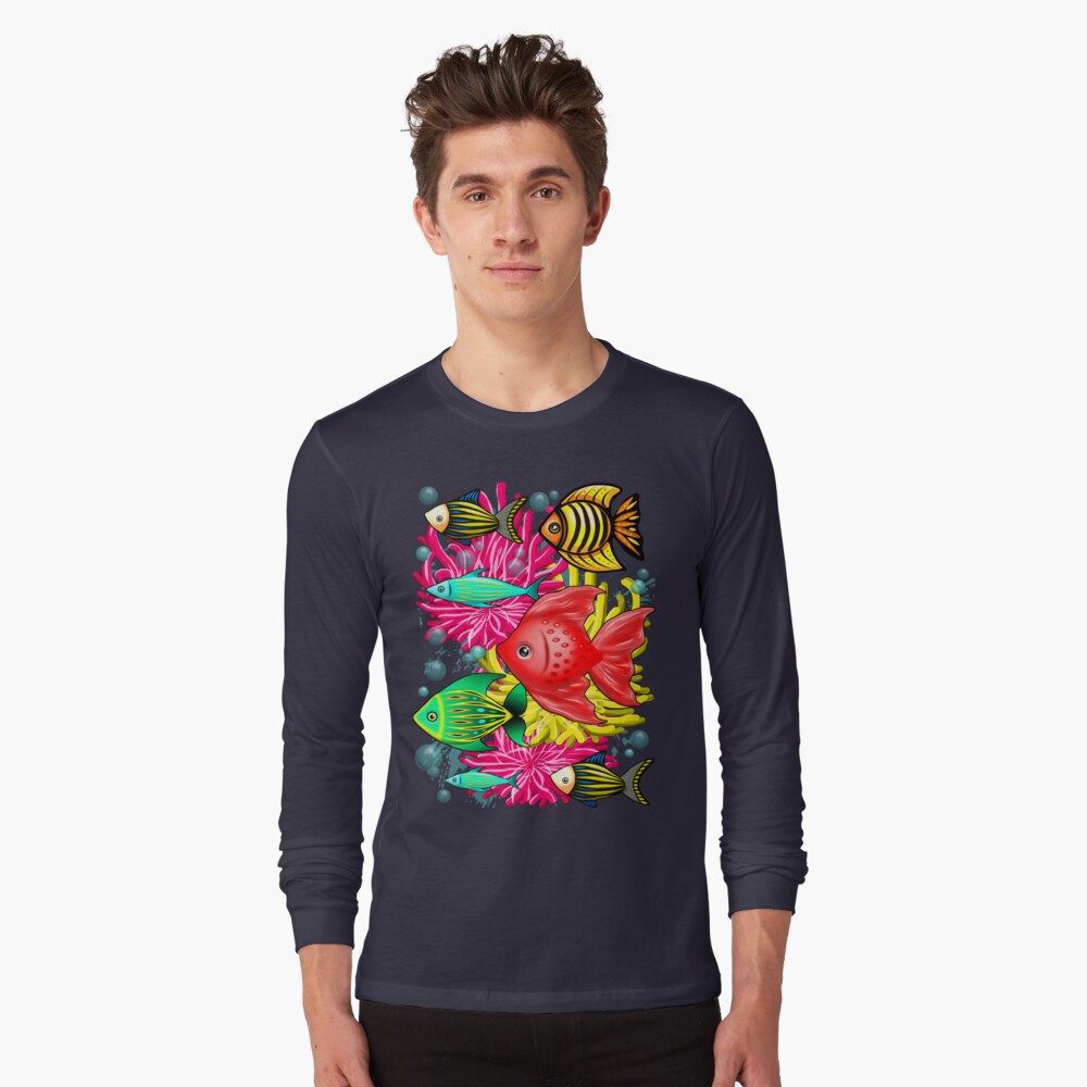 Item preview, Long Sleeve T-Shirt designed and sold by BluedarkArt.