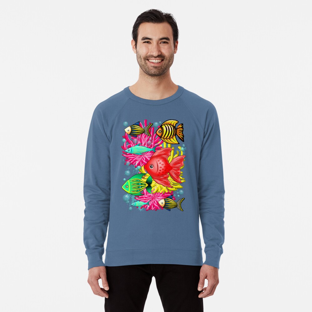 Item preview, Lightweight Sweatshirt designed and sold by BluedarkArt.