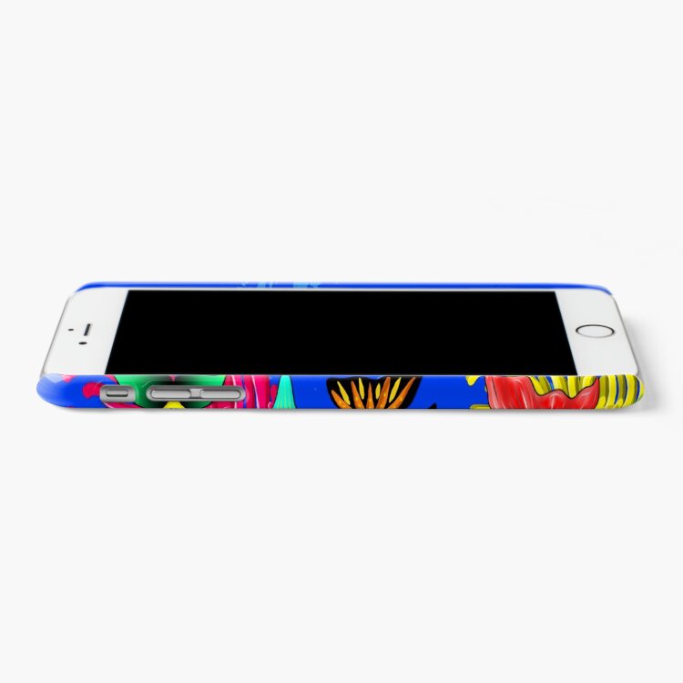 Alternate view of Fish Cute Colorful Doodles iPhone Case & Cover