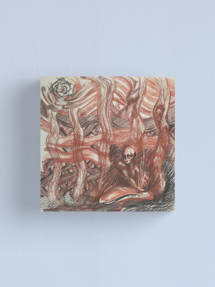 Thumbnail 1 of 3, Canvas Print, Vibes designed and sold by Anthropolog.