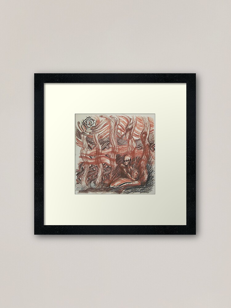 Thumbnail 1 of 7, Framed Art Print, Vibes designed and sold by Anthropolog.