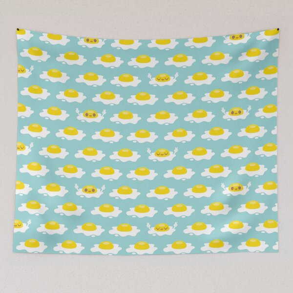 Item preview, Sunny Side Up! / Print / Blue designed and sold by jsongdesign.