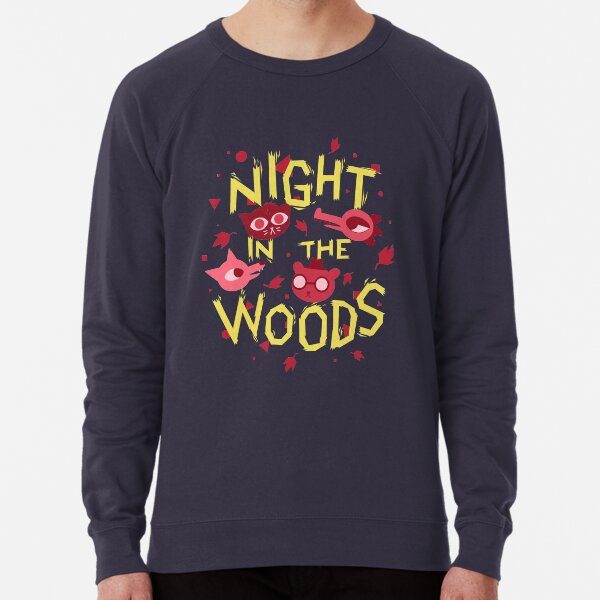 Night in the Woods - all characters night version Lightweight Sweatshirt