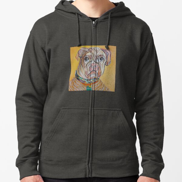 Sunshine Dog Zipped Hoodie