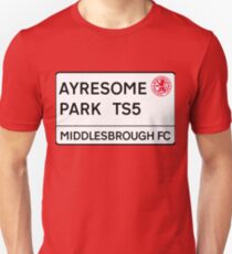 Middlesbrough FC Ayresome Park Unisex T-Shirt