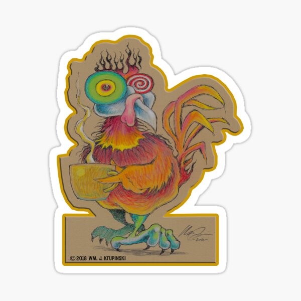 Wakey Wakey! Sticker