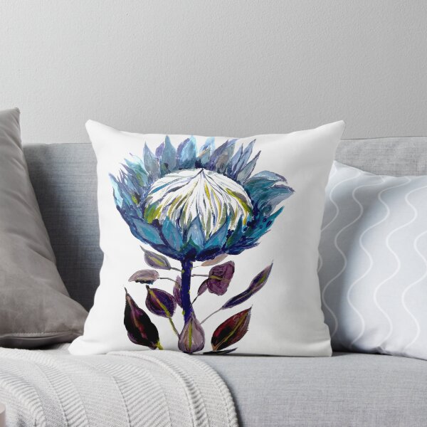 Aperçu de l'œuvre BLEU protea, fleur roi protea, tropical, afrique du sud créée et vendue par Myartspace.