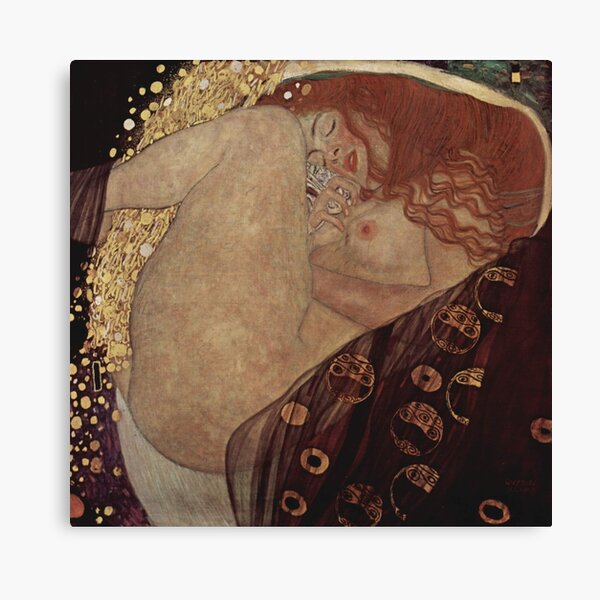 Aperçu de l'œuvre Danae, Klimt créée et vendue par art-matters.