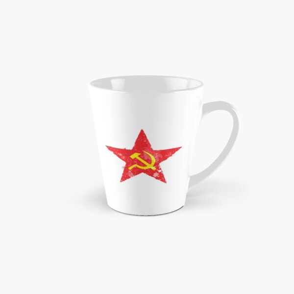 Russian soviet communist WW2 Red Army star emblem Tall Mug