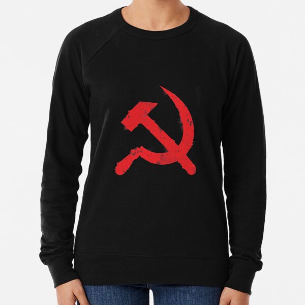 Item preview, Russian Communist "Hammer & Sickle" emblem (red) designed and sold by BetterDIY.