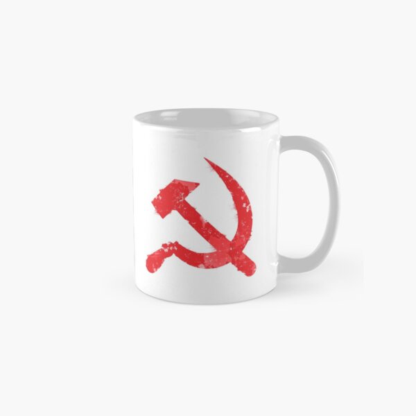 Item preview, Russian Communist "Hammer & Sickle" emblem (red) designed and sold by BetterDIY.