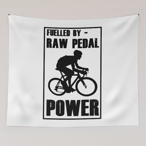 Item preview, Cycling Funny Design - Fuelled by RAW Pedal Power designed and sold by chriswilson111.