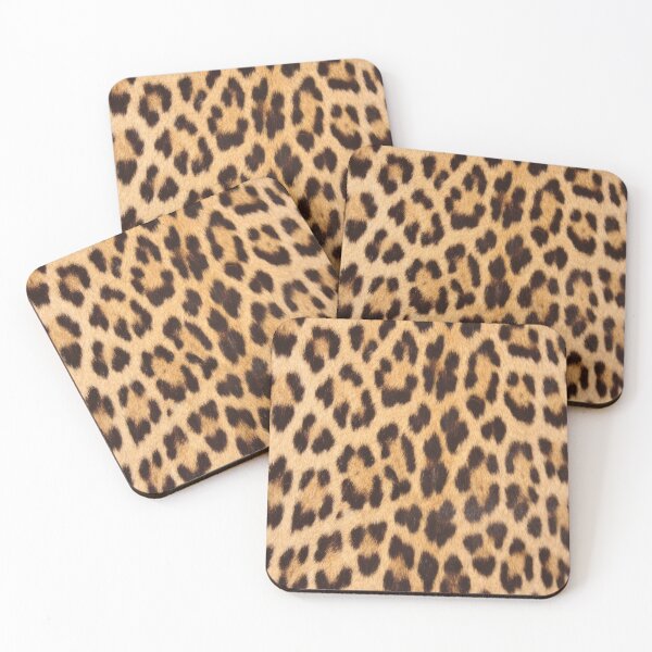 Item preview, 1980s safari animal brown  tan cheetah leopard print  designed and sold by LEILA ART SPACE.