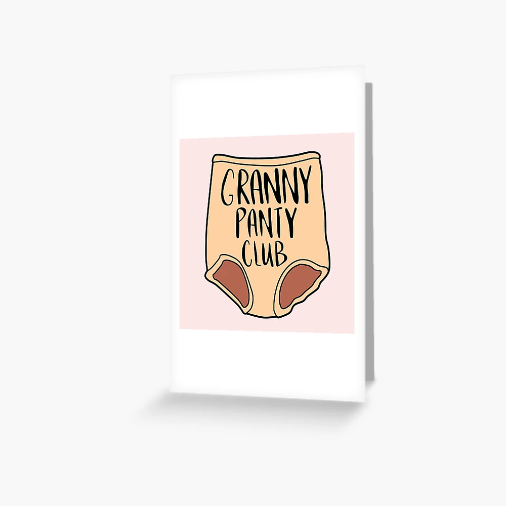 Granny Panties Card 