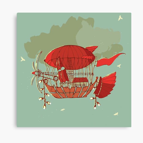 Airship Collection Canvas Print