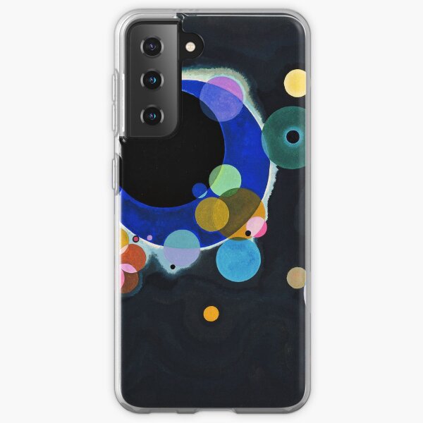 Some circles, Kandinsky Samsung Galaxy Soft Case