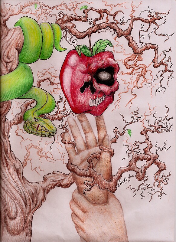 "Forbidden Fruit" by RealFreedom | Redbubble