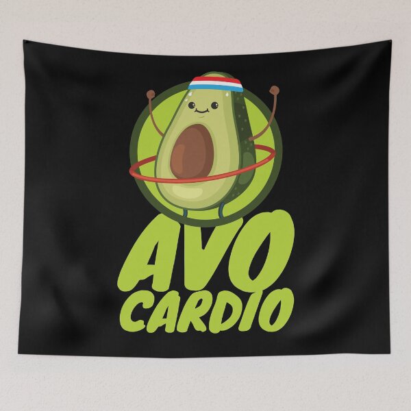 Item preview, Avo Cardio - Fitness Avocado designed and sold by anziehend.