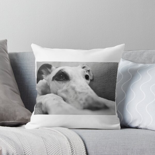 Item preview, Lily greyhound portrait designed and sold by HoundieLover.