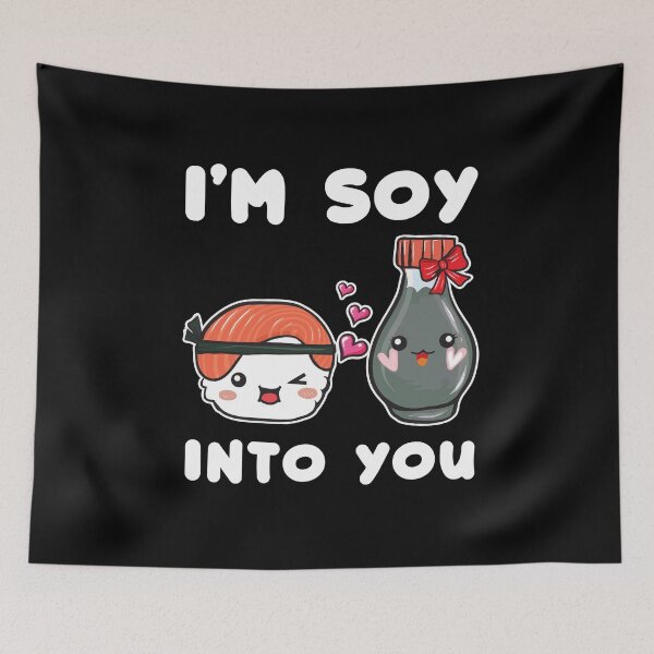 Item preview, I'm Soy Into You Nigiri Sushi Love designed and sold by cbrink.
