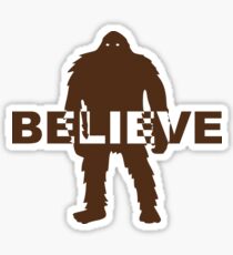 Bigfoot - Believe Sticker
