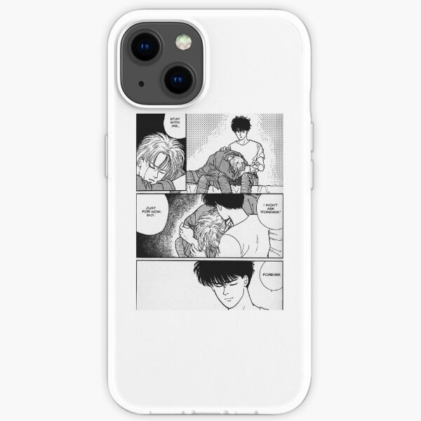 BANANA FISH ASH x EIJI STAY WITH ME FOREVER iPhone Soft Case