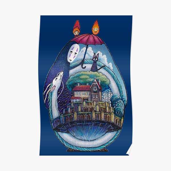 MY NEIGHBOR TOTORO GHIBLI Poster