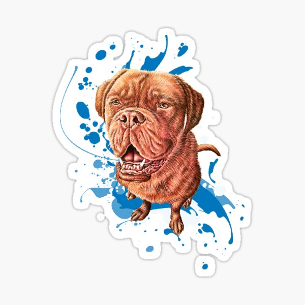Item preview, Drawing of Brown Dog Sitting designed and sold by ArtistryByLM.