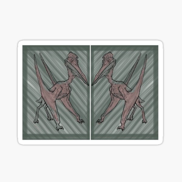 Item preview, Two Pterosaurs designed and sold by tanimator.