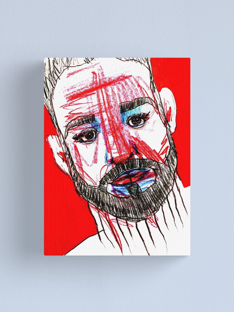 Alternate view of BAANTAL / Hominis / Faces #11 Canvas Print