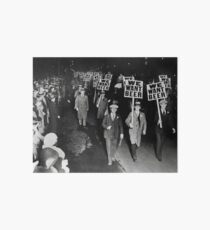 Wir wollen Bier! Prohibition Protest, 1931. Vintage Foto Galeriedruck