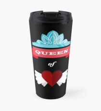 Queen of Hearts Designs Travel Mug