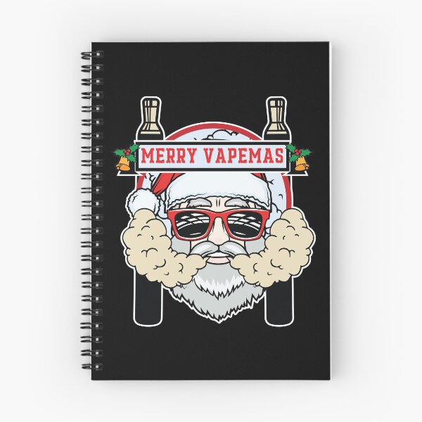Aperçu de l'œuvre Joyeux Vapemas - Vaping Santa créée et vendue par anziehend.