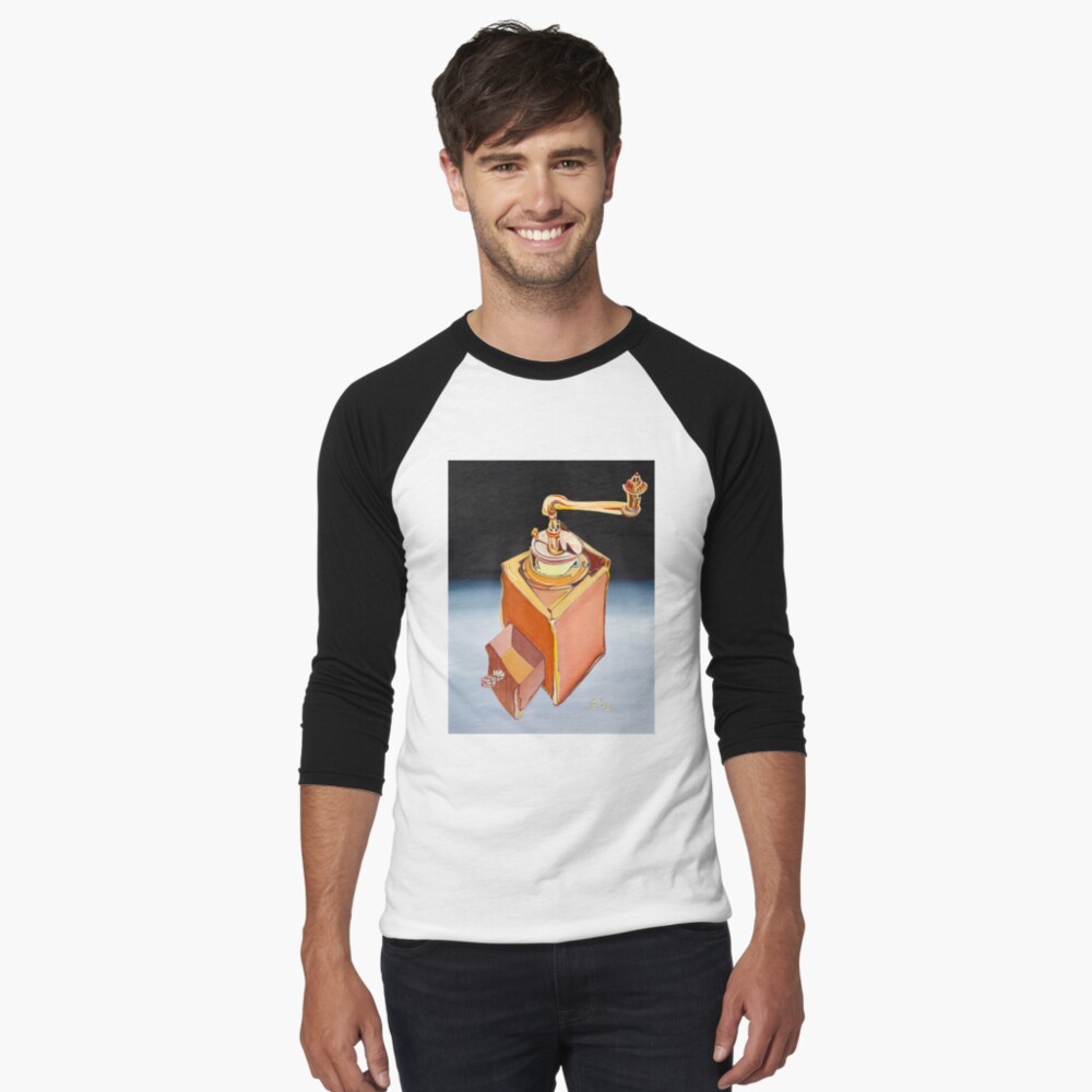 Item preview, Baseball ¾ Sleeve T-Shirt designed and sold by GalleryGiselle.