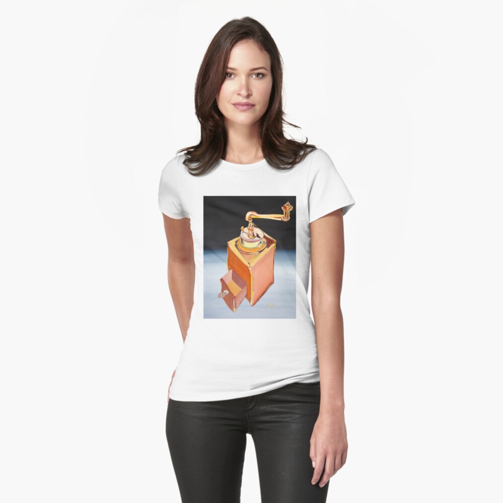 Item preview, Fitted T-Shirt designed and sold by GalleryGiselle.