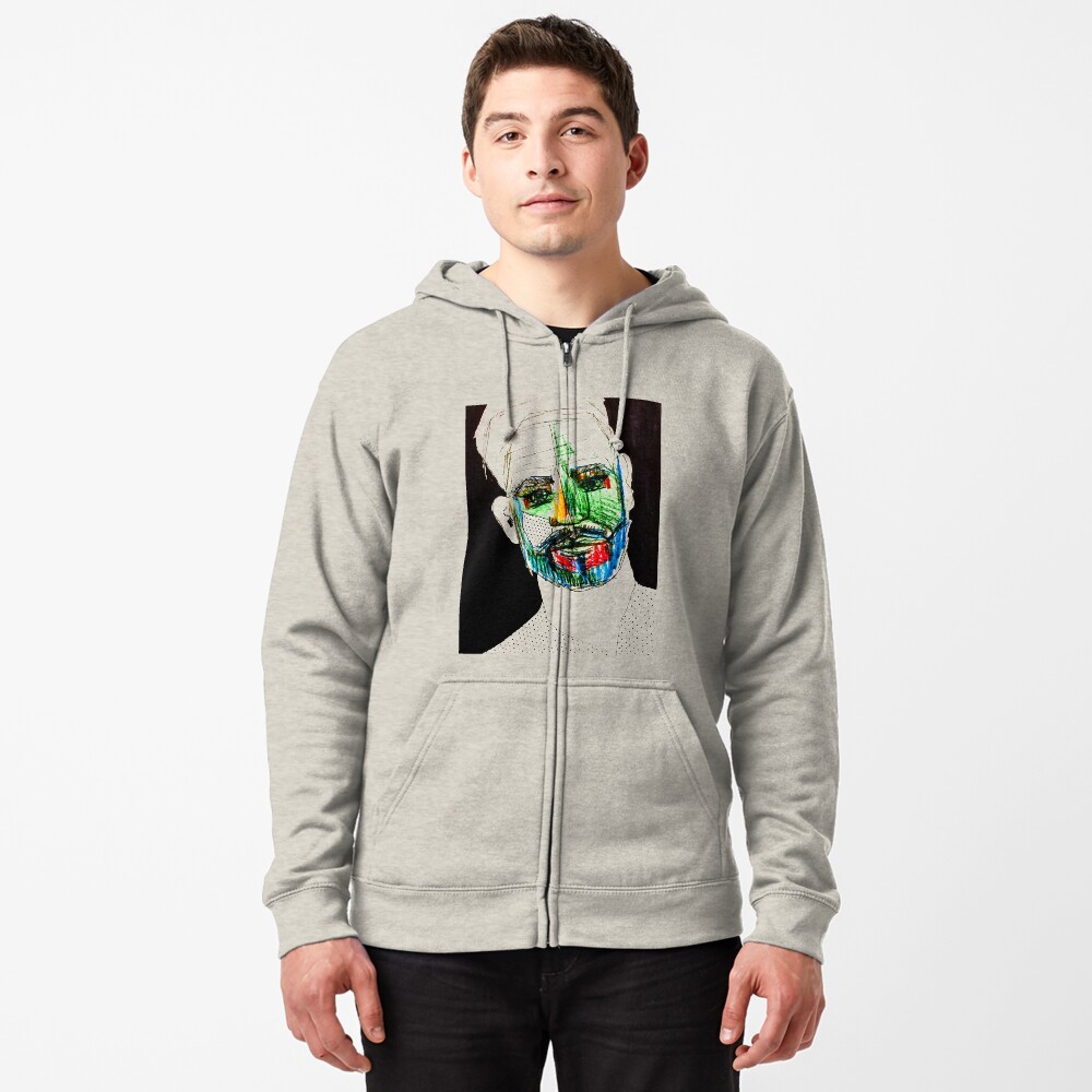 Item preview, Zipped Hoodie designed and sold by ManzardCafe.
