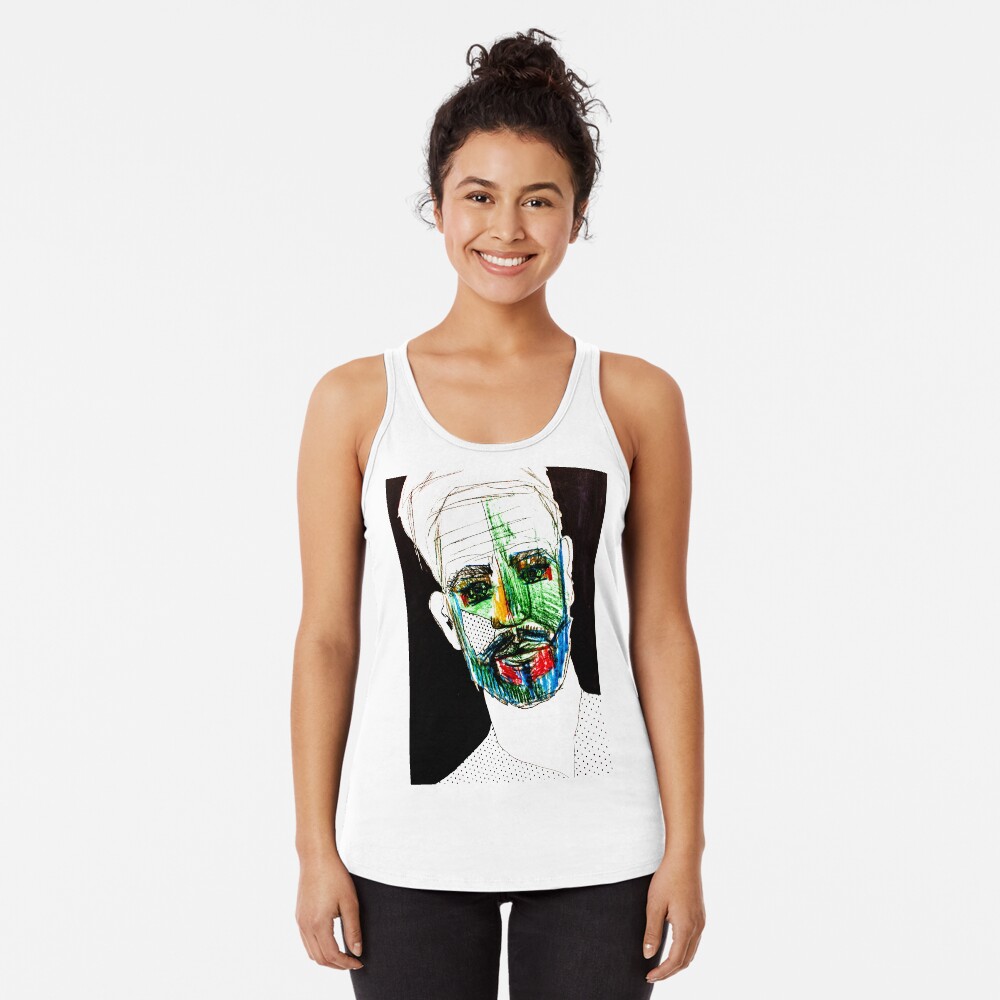 Item preview, Racerback Tank Top designed and sold by ManzardCafe.